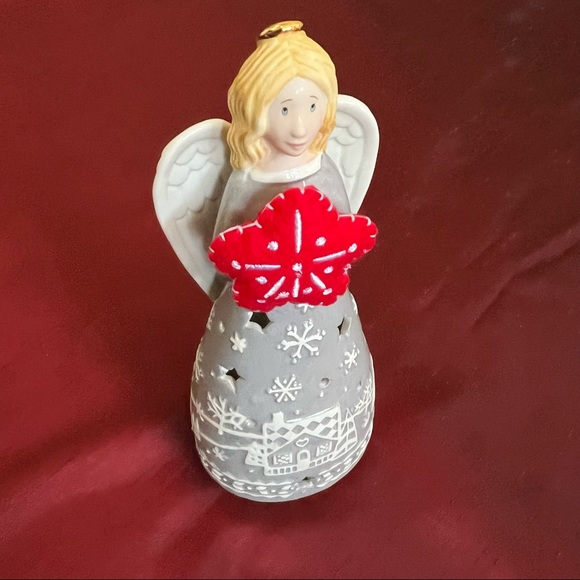Lenox Festive Folk 8 Inch Angel Christmas Figurine Porcelain New In Box - Picture 3 of 11